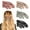 polychrome, variant on 9 Women's French Elegant Flat Hair Clips, Suitable for Women and Girls, Suitable for Thick Hair - Automatic Acrylic Hair Clips