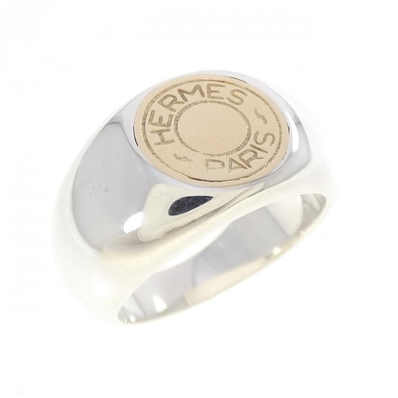 Pre-Owned Hermes Herms Clou de Selle Ring
