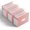 Pastel Pink, variant on File Folders Letter Size,7 Accordion Pockets, Expandable File Folders with Tabs, Wheat Straw Folders for Filling Cabniet, File Organizer - 3 count ( Colors)