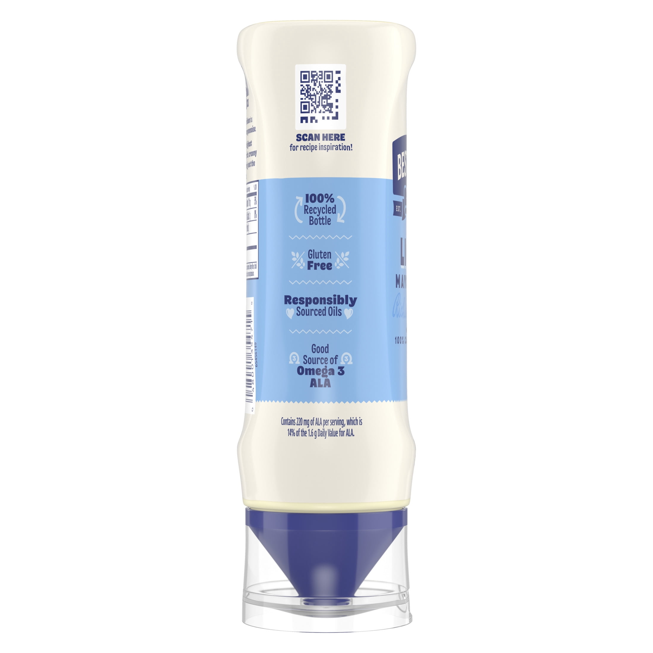Best Foods Squeeze Light Mayonnaise 11.5 fl oz Bottle