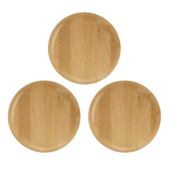 3 Pcs Wine Glass Charcuterie Topper, Bamboo Topper Plate