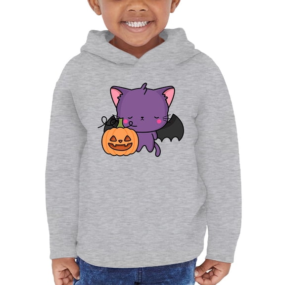 Cute Spookitty W Pumpkin Hoodie Toddler -Image by Shutterstock, 5 Toddler