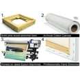 thumbnail image 3 of Pingo World 0127QA1ZWQG "Map of Brazil Upside Down" Gallery Wrapped Canvas Art, 20" x 16", 3 of 3