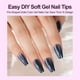 thumbnail image 3 of Press on Nails Plauva Cat Eye - Ataúd corto para mujer (300 unidades), 3 of 7