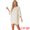 Beige, variant on DARING DIVA Women's Plus Oversized Lounge Set T-Shirt and Biker Shorts Gray Blue S