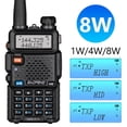thumbnail image 2 of Ham Radio BAOFENG UV-5R portátil de largo alcance de 8 W, paquete de 2 unidades, 2 of 9