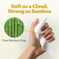 thumbnail image 3 of Papel higiénico ZENO Organic Bamboo, 3 capas, 12 rollos gigantes, 3 of 7