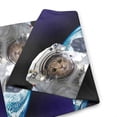 thumbnail image 4 of Wukai Cat Astronaut Print Garden Flag 12.5x18 Inch Double Sided Sun-resistant Rain-resistant, Wrinkle-resistant Colorfast(Only Flag), 4 of 7
