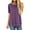 #1-Purple, variant on Women Top Loose Casual Black Blouse Women's High Low Tunics Short Sleeve T Shirts Summer Fashion Tops Size S