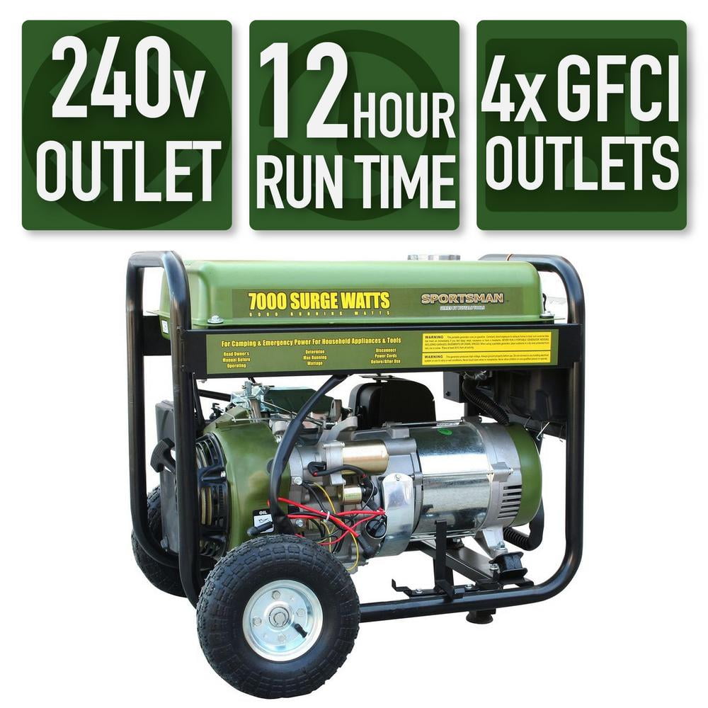 Sportsmans Series 7000Watt LP Generator