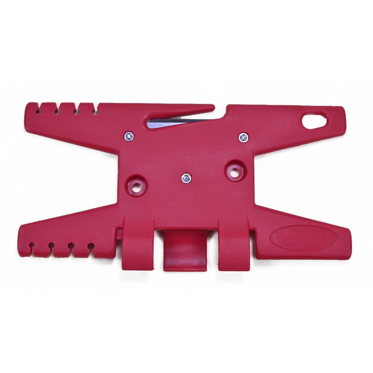 Red Spool Tool - All In One Paracord Tool - Holds up to 100Ft Of Paracord,  Lighter, Cuts, Measures