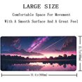 thumbnail image 2 of Purple Galaxy Non-Slip Rubber Mouse Pad XXL Extended Mouse Mat Rectangular Large Gaming Mousepad Stitched Edges Keyboard Desk Pads for Esports Office(Size:35.4x15.7in), 2 of 6