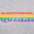 thumbnail image 3 of CafePress - RETRO Queer_TR - Womens Baseball Tee, 3 of 4