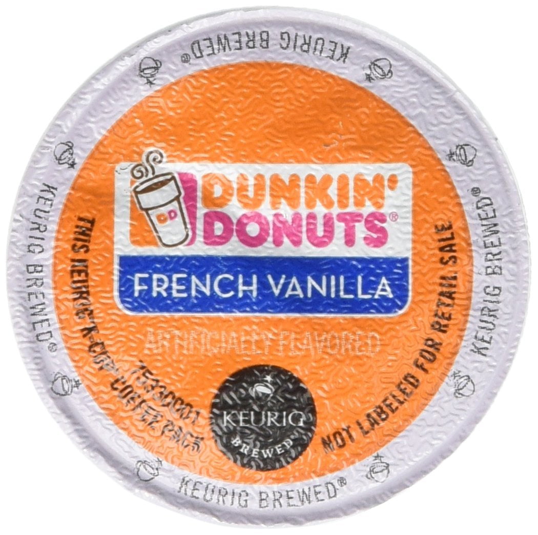 Dunkin Donuts French Vanilla Flavored Coffee K-Cups For ...