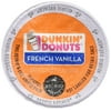 Dunkin Donuts French Vanilla Flavored Coffee K-Cups For Keurig K Cup Brewers - 32 Pack (Packaging may vary)