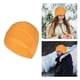thumbnail image 4 of Beanie Gorra de punto Invierno Cálido shamjiam Slouchy amarillo, 4 of 8