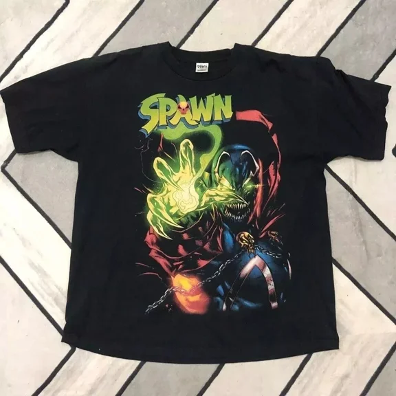 Reprint Rare VINTAGE Spawn 90s Movie Classic Retro Vintage Graphic design T-Shirt