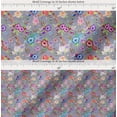 thumbnail image 2 of Soimoi Cotton Poplin Fabric Leaves, & Rose Floral Decor Fabric Printed Yard 56 Inch Wide, 2 of 7
