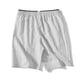thumbnail image 4 of pstuiky Pantalones cortos para hombre, Pantalones cortos casuales holgados de color liso con cremallera, bolsillo, cordón y cintura elástica para hombre Pantalones cortos de golf, 4 of 6