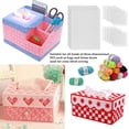 thumbnail image 5 of PinesC 39Pcs Mesh Plastic Canvas Sheets Kit Including 15 Pieces Clear Plastic Canvas, 12 Color Acrylic Yarn and Embroidery Tools for Embroidery Plastic Canvas Craft Multicolor, 5 of 5