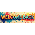 thumbnail image 4 of Space Theme Welcome Back Banner School Backpack and Planets Colorful Backdrop Classroom Decorations Outer Space Party Supplies Photography Props, 4 of 4