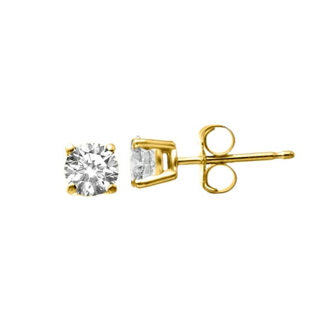 5/8 ct Diamond Stud Earrings in 14kt Gold