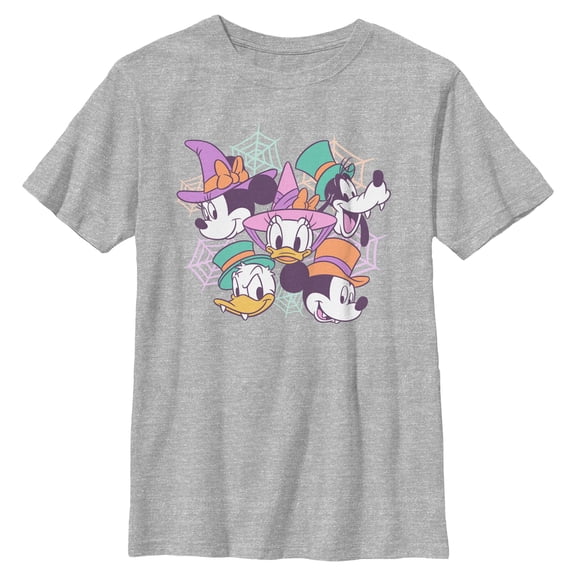 Boys Mickey & Friends Halloween Pop Group Portraits T Shirt