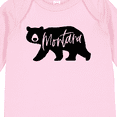 thumbnail image 4 of Inktastic Montana Black Bear Silhouette Boys or Girls Long Sleeve Baby Bodysuit, 4 of 5