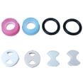 thumbnail image 2 of Junta a prueba de fugas para grifo,Junta de sellado a prueba de fugas para grifo de cerámica universal,Anillos de sellado de tuberías para diversos accesorios de plomería,Juntas de 2 piezas, 2 of 8