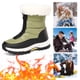 thumbnail image 1 of Botas Calientes para Mujer Botines Al Aire Libre Forrados Piel Impermeable A Mediana Edad, 1 of 9