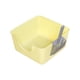thumbnail image 2 of Caja de arena para gatos fácil de limpiar con pala para gatos de interior Bandeja de arena para mascotas con parte abierta Amarillo, 2 of 8