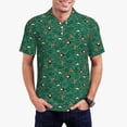 thumbnail image 1 of Fotbe Cartoon Air Transportation Camiseta Polo de Golf para Hombre con Estampado – Camisa Deportiva Transpirable con Cuello Abotonado-XX-Large, 1 of 6