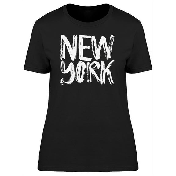 Newyork City (Lettering) T-Shirt Women -Image by Shutterstock, Female 3X-Large