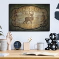 thumbnail image 6 of Luxe Metal Art 'Welcome Lodge Deer' by Lightbox Journal, Metal Wall Art, 16"x12", 6 of 9