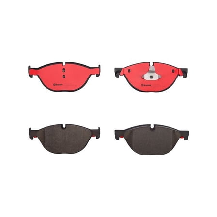 Front Brake Pad Set - Compatible with 2009 - 2015 BMW 750i 2010 2011 2012 2013 2014