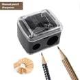 thumbnail image 2 of Precision Cosmetic Pencil Sharpener for Eyebrow Eyeliner 2 Holes, 2 of 5