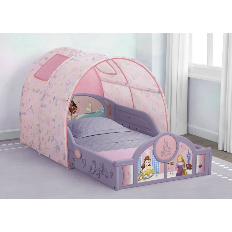  Disney Princess Sleep and Play - Cama infantil con tienda de  campaña Delta Children, morado/rosa : Todo lo demás
