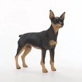 thumbnail image 2 of Conversation Concepts Figurine Miniature Pinscher, Noir et Beige, 2 of 4