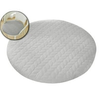 VQPeo Round Cushions for Chairs and Stools - Comfortable Cushions for Patio, Swing, and Toilet Seat - Soft Round Cushion Pillow