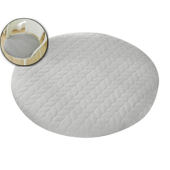 VQPeo Round Cushions for Chairs and Stools - Comfortable Cushions for Patio, Swing, and Toilet Seat - Soft Round Cushion Pillow