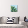 thumbnail image 2 of Cuadro Decorativo - Palma pintada Jr Impresión en canvas, estrechado, 2 of 2