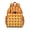 Orange-18, variant on Minimalist Dog Design Backpack Cute Pet Print with Hearts and Flowers for Preschoolers