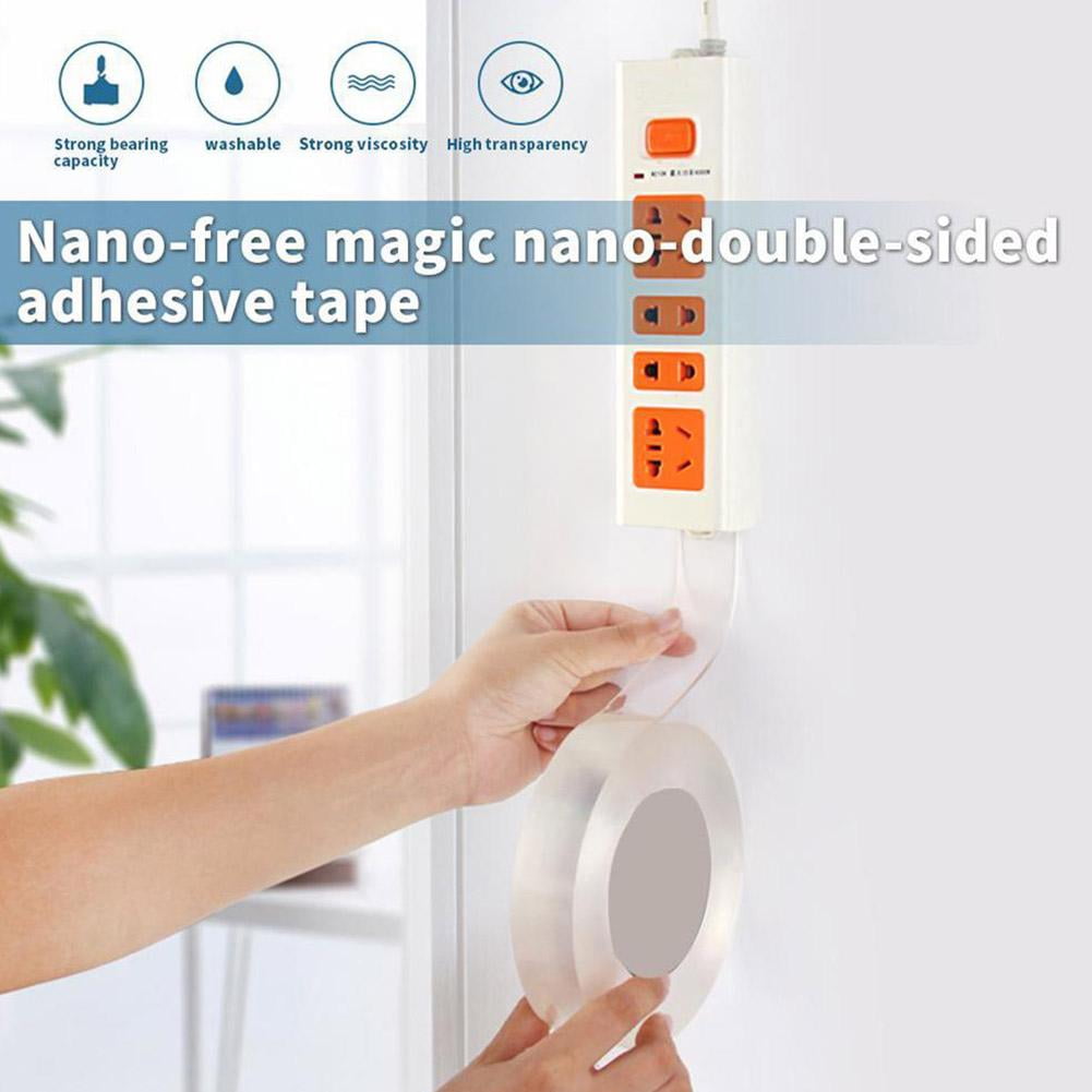 Super Strong Double Sided Tape Adhesive Heavy Duty for Kitchen Bathroom  Waterproof Reusable Wall Sticker Nano Tapes Double Face