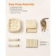 thumbnail image 5 of Cat Tree Feandrea UPCT611M01 Beige para gatitos de hasta 3 kg, 5 of 9