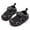 Black, variant on Toddler Boys Water Shoes Quick Dry Closed-Toe Aquatic Sport Sandals Toddler/Little Kid