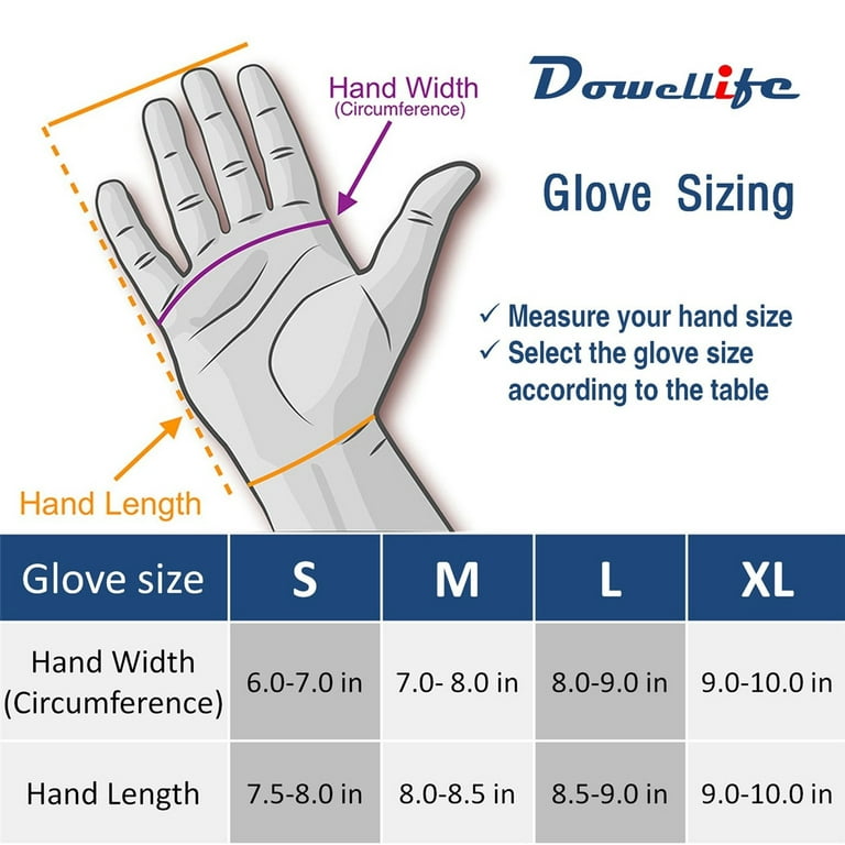 Dowellife Cut Resistant Gloves Food Grade Level 5 Protection Safety Kitchen Cuts Gloves for Oyster Shucking Fish Fillet Processing