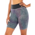 thumbnail image 5 of High Waisted Yoga Shorts for Women Butt Lifting Tummy Control Workout Shorts Leggings Running Booty Shorts, 5 of 6