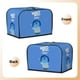 thumbnail image 2 of Funda para tostadora de 2 rebanadas con diseño de adentro hacia afuera, funda protectora contra el polvo y las huellas dactilares para pan, funda de poliéster, fundas para pequeños electrodomésticos, 2 of 6