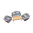 thumbnail image 5 of Vaveren 1/12 Scale Dollhouse Sofa Gift Furniture Model for Doll House BJD Doll Decor F, 5 of 8