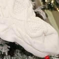 thumbnail image 6 of Christmas Sale! Large Christmas Stockings 3Pack -17 Inches Christmas Stockings Double-Sided Cable Knitted Xmas Stockings Burgundy Red and Cream for Family Holiday Christmas Party Classic Decor, 6 of 7